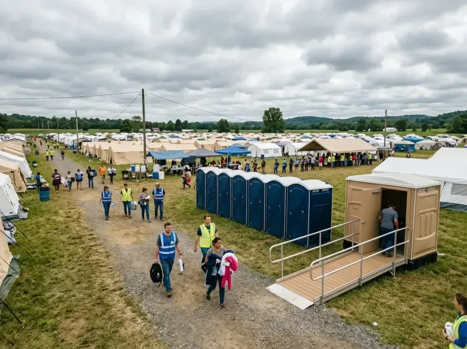 disaster-relief-camp-restrooms-010 — frequently asked questions, Dumpster & Portable Bathrooms Rental in Garfield, TX